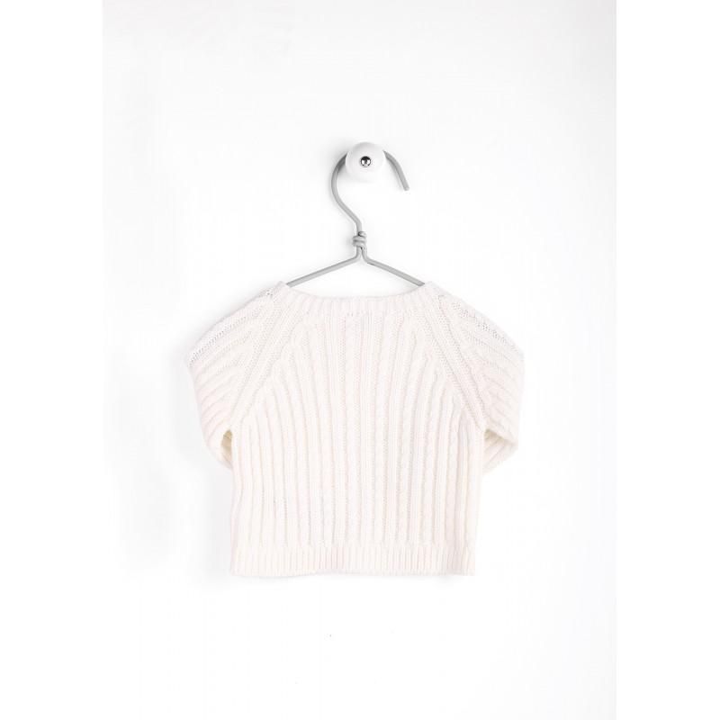 Ribbestrikket cardigan