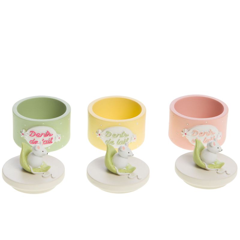 Tannboks mus pastell