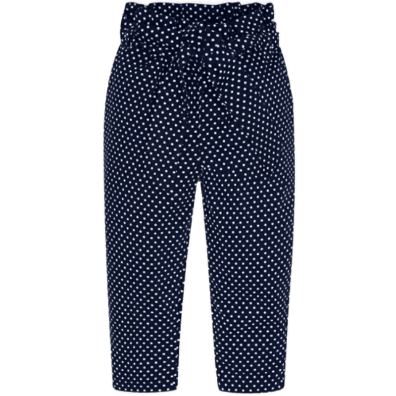 Maritim bukse med prikker