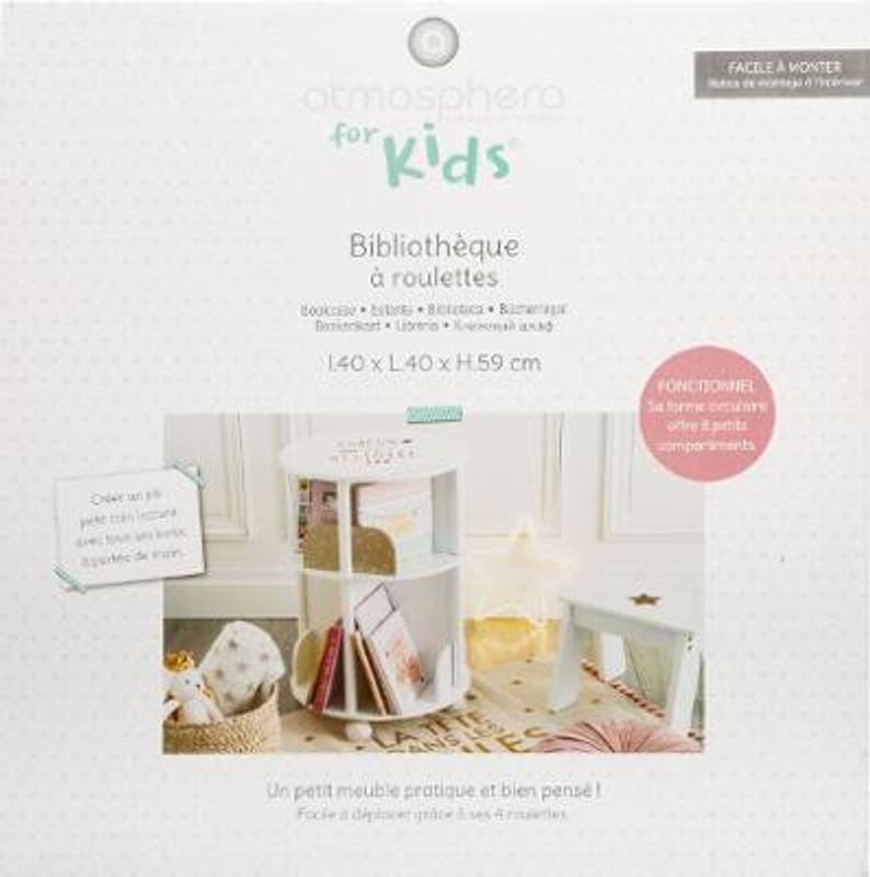 SnurreLykke bokhylle