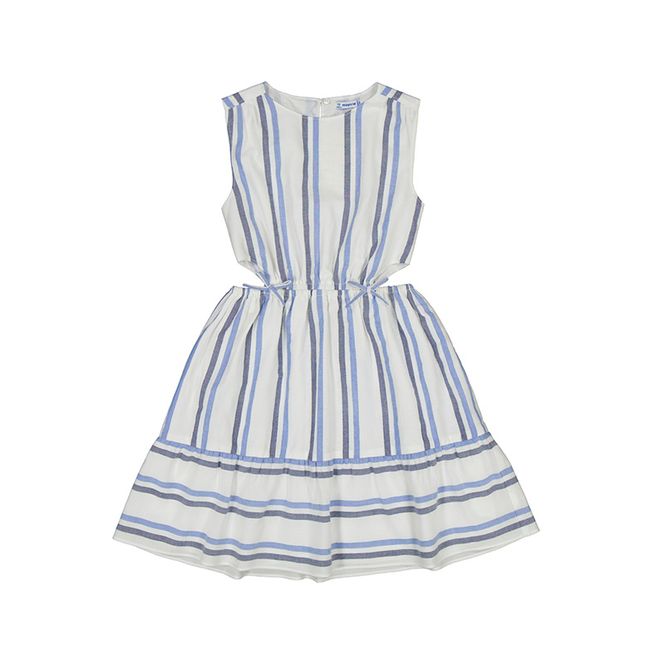 Hovedbilde Girl striped side slit dress