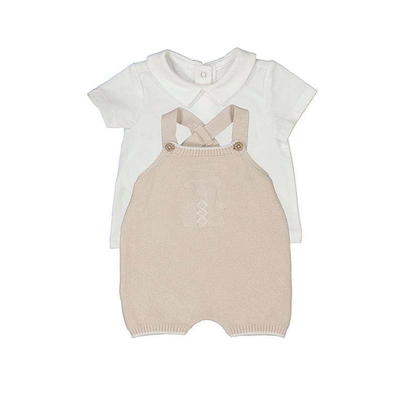 Selebukse og t-skjorte beige