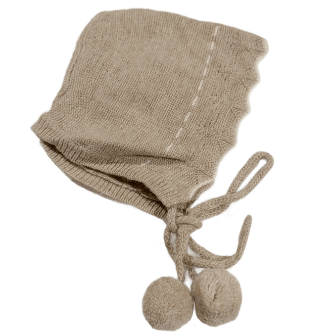 Hovedbilde Strikket lue ull og cashmere