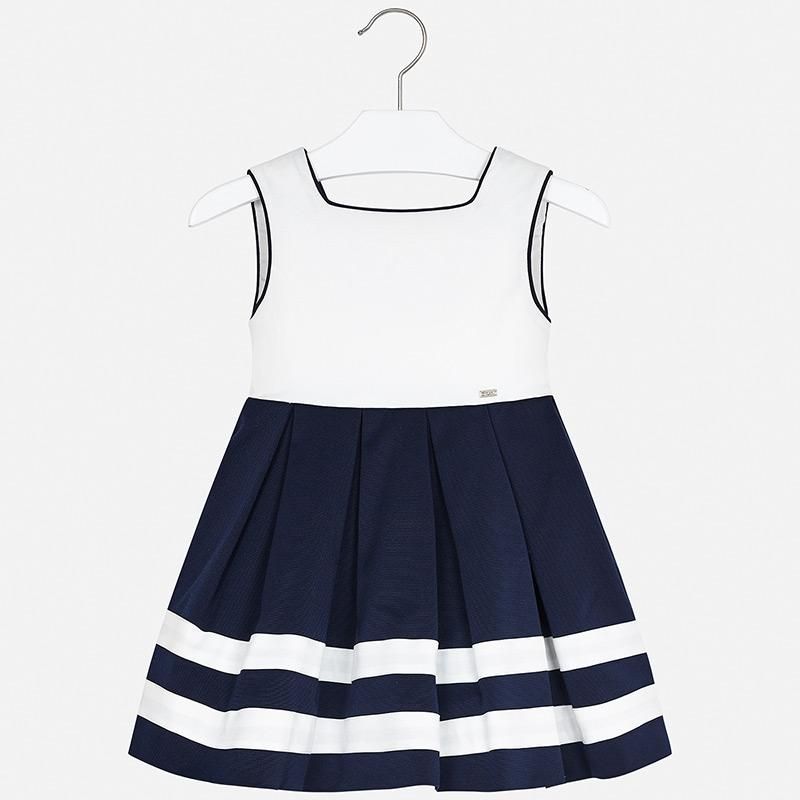 Kjole klassisk sjøblå