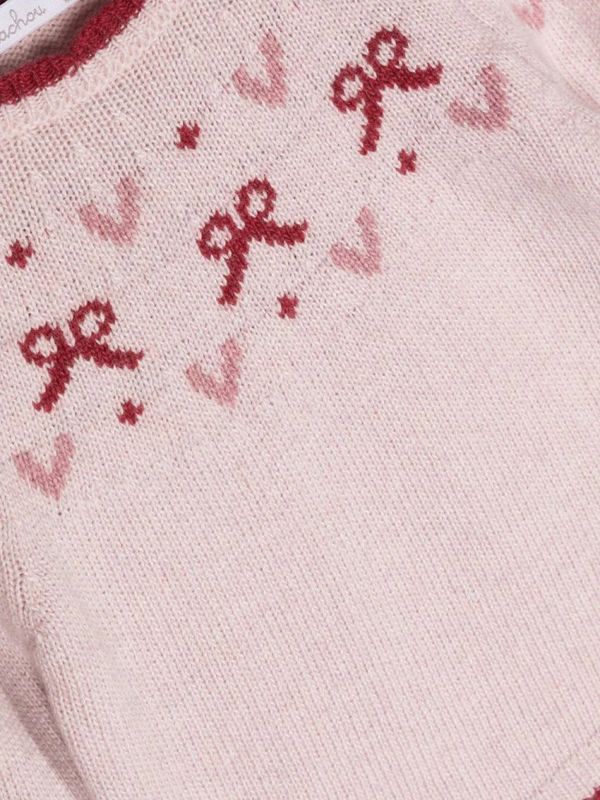 Rosa strikkegenser