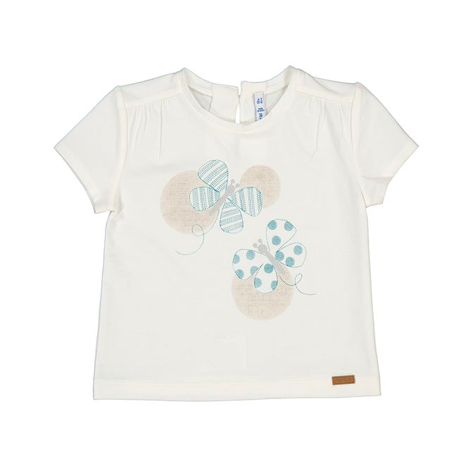 Hovedbilde T-skjorte med sommerfuglprint