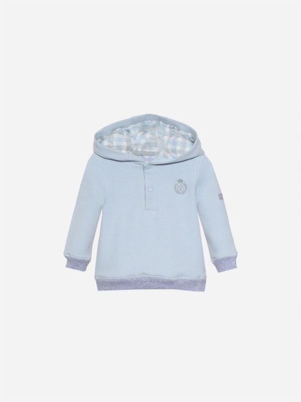 Hettegenser babyblå